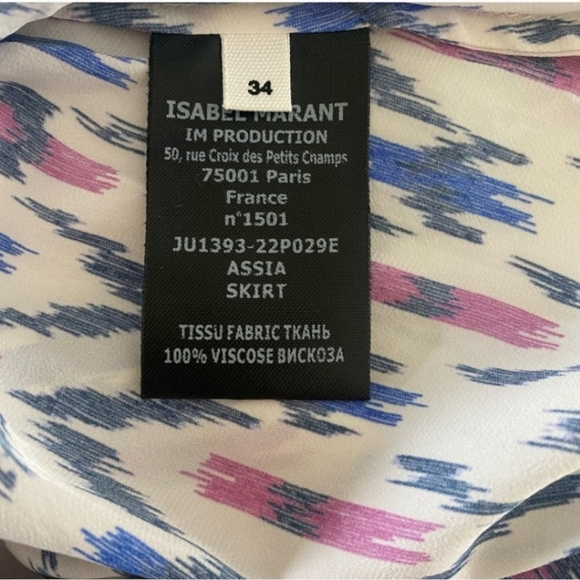 NWT Isabel Marant Assia Flared Mini Skirt - Picture 11 of 11